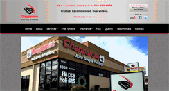 Desktop Screenshot of chapparoneautobody.com